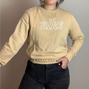 Nike Retro Sweater Sunshine Yellow Size XS